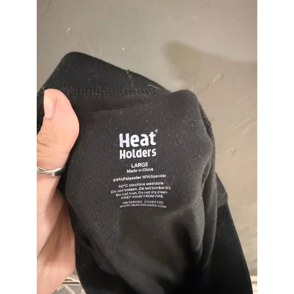 Heat Holders Mens Thermal Leggings Black Base Layer Pants Large Stretch Winter‎